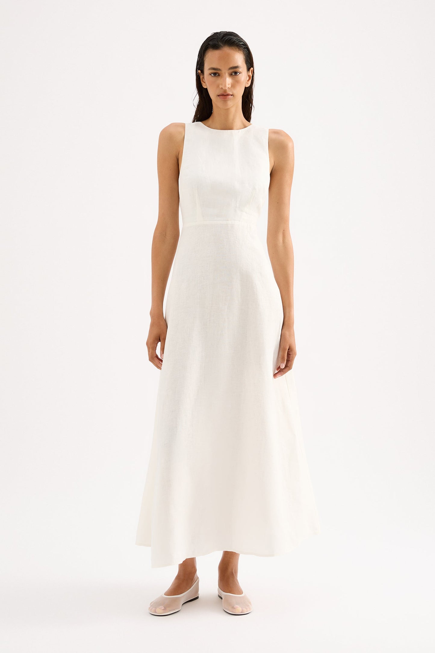 GAEL LINEN MAXI DRESS