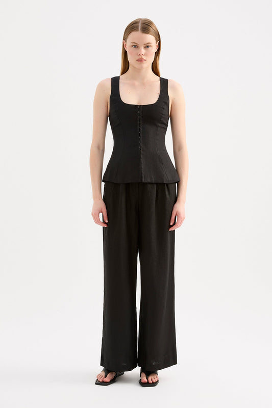 QUINN LINEN VEST