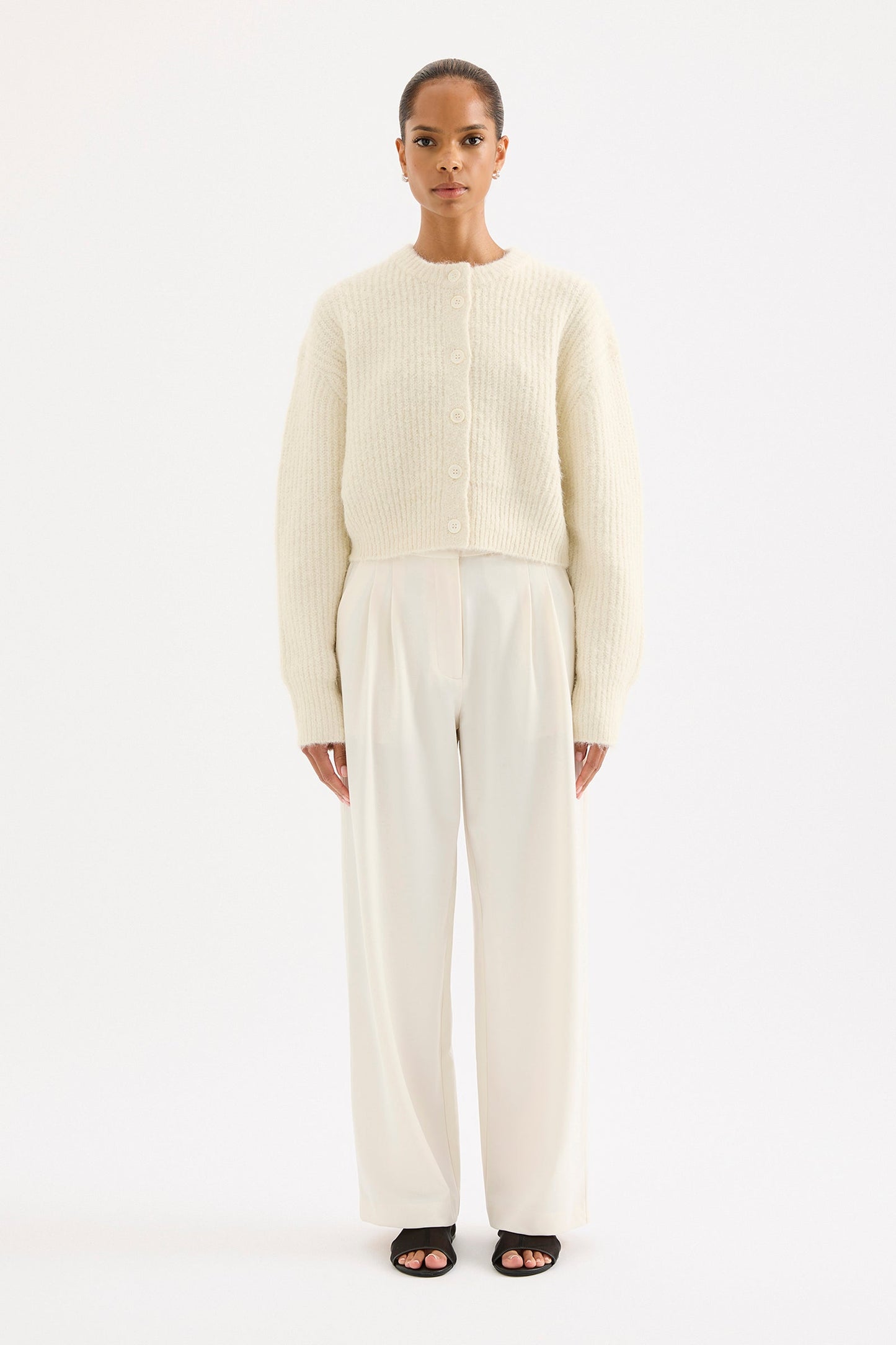 NIXON CROPPED CARDIGAN