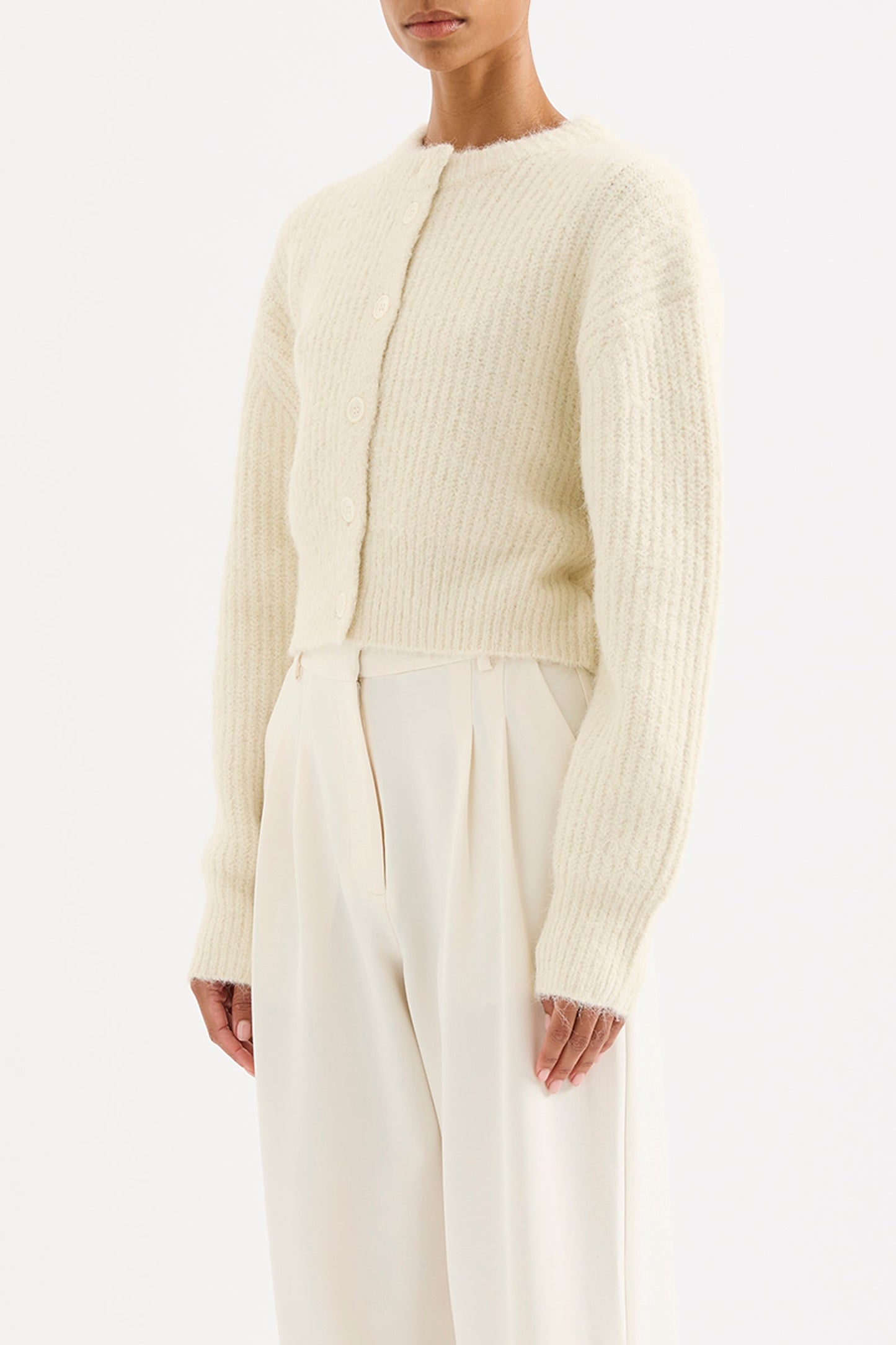 NIXON CROPPED CARDIGAN