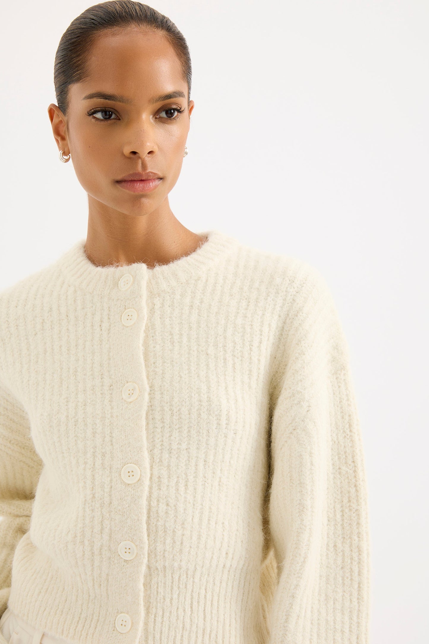 NIXON CROPPED CARDIGAN