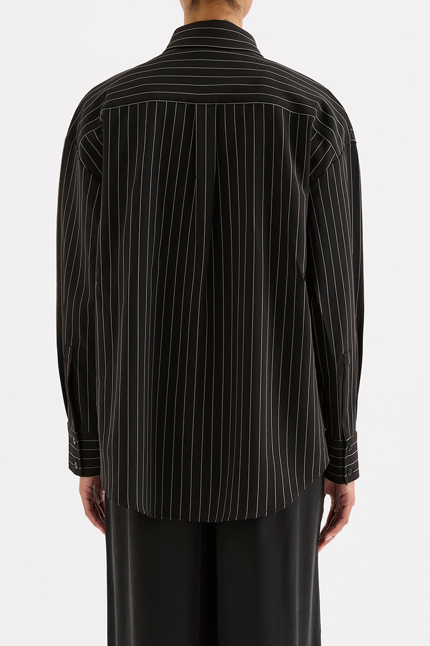 MAEVE PINSTRIPE SHIRT