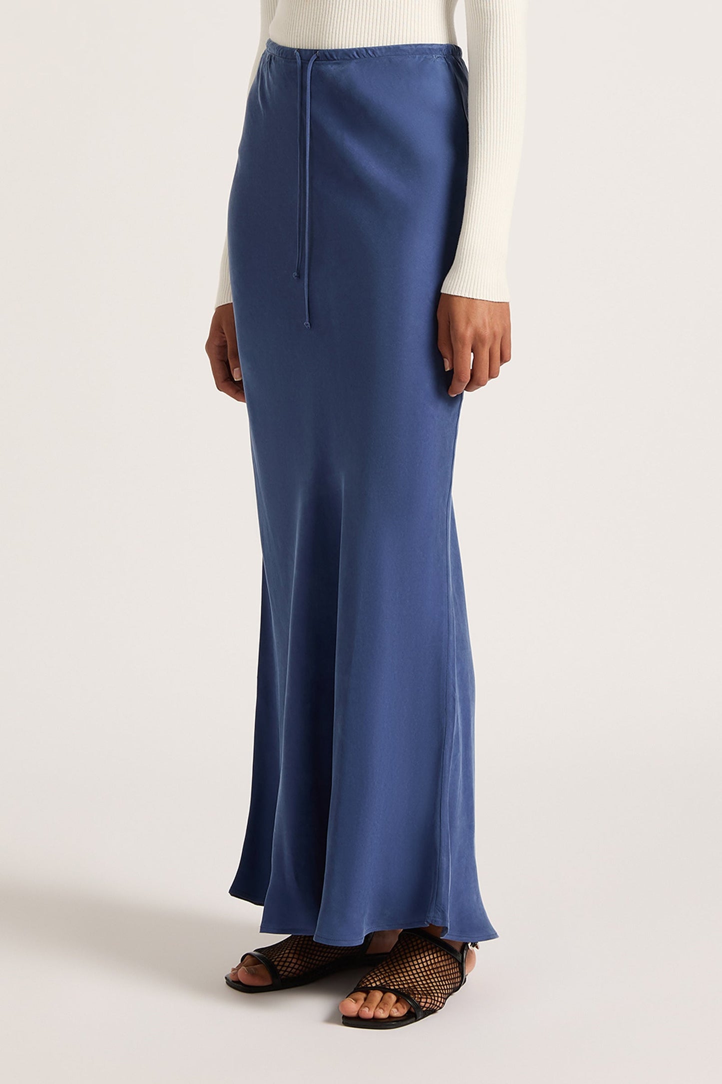 HAYZ CUPRO MAXI SKIRT