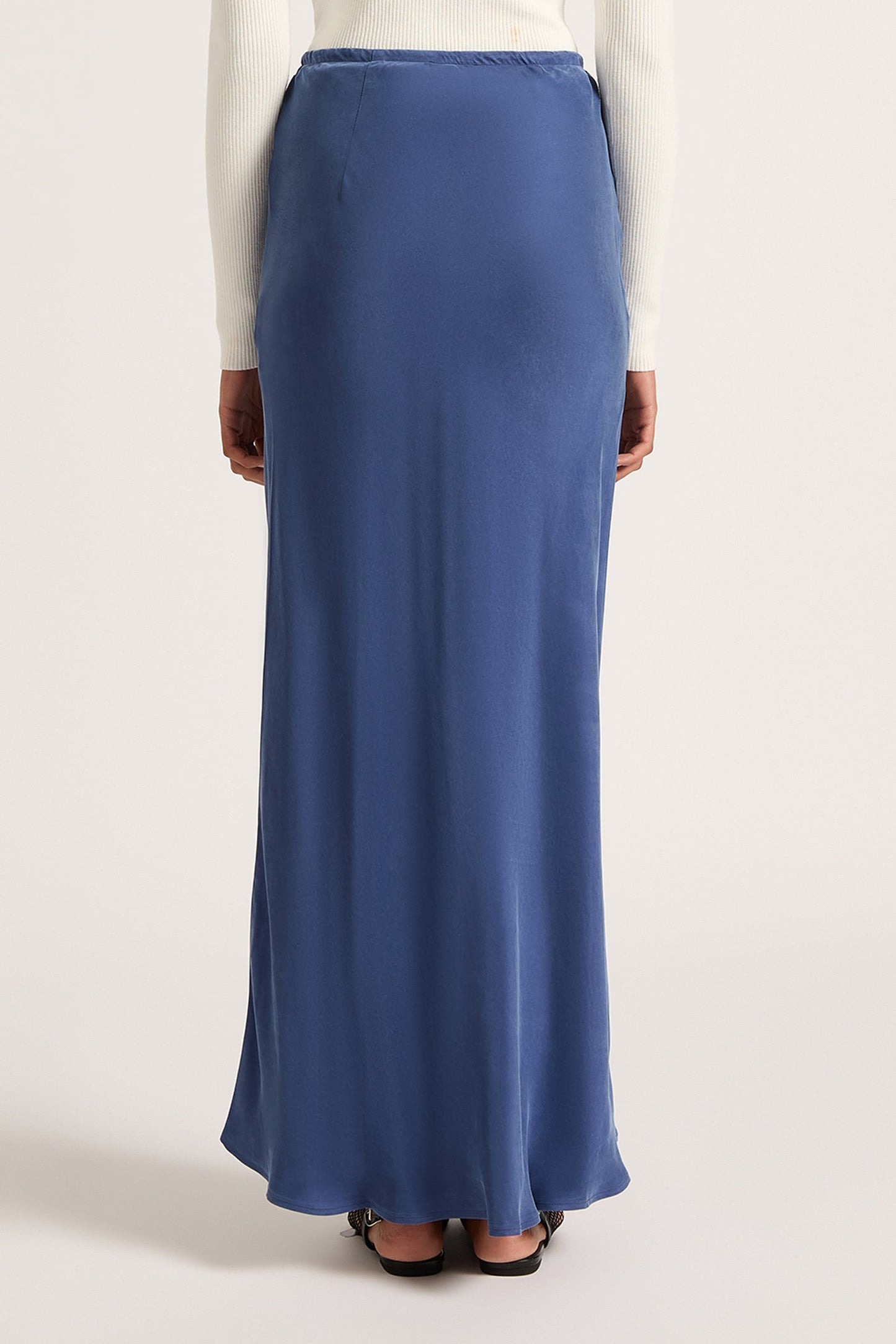 HAYZ CUPRO MAXI SKIRT