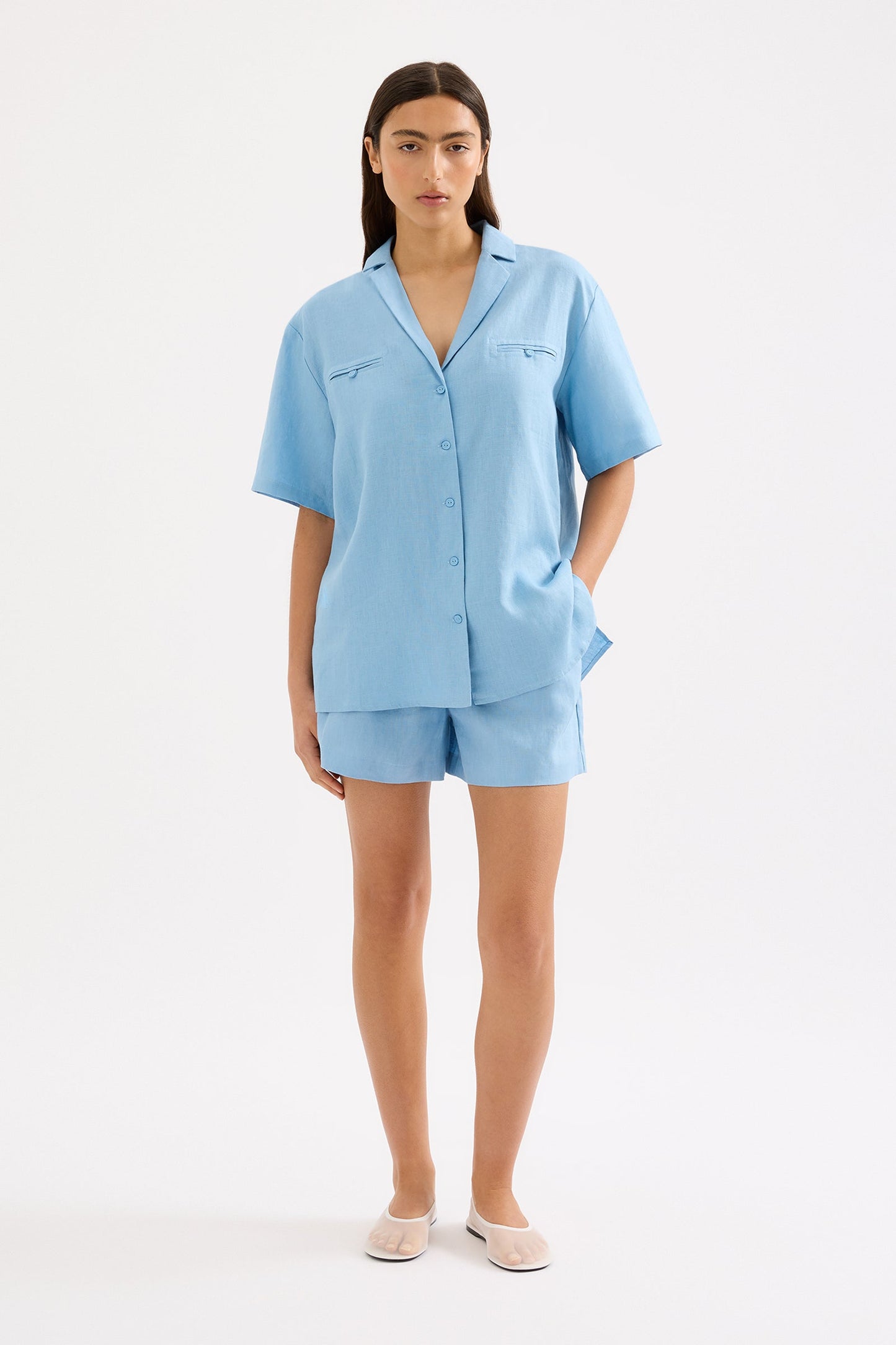 THILDA LINEN SHIRT