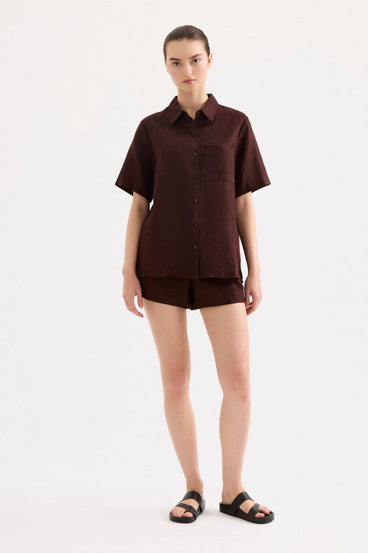 BLAKE LINEN SHORT
