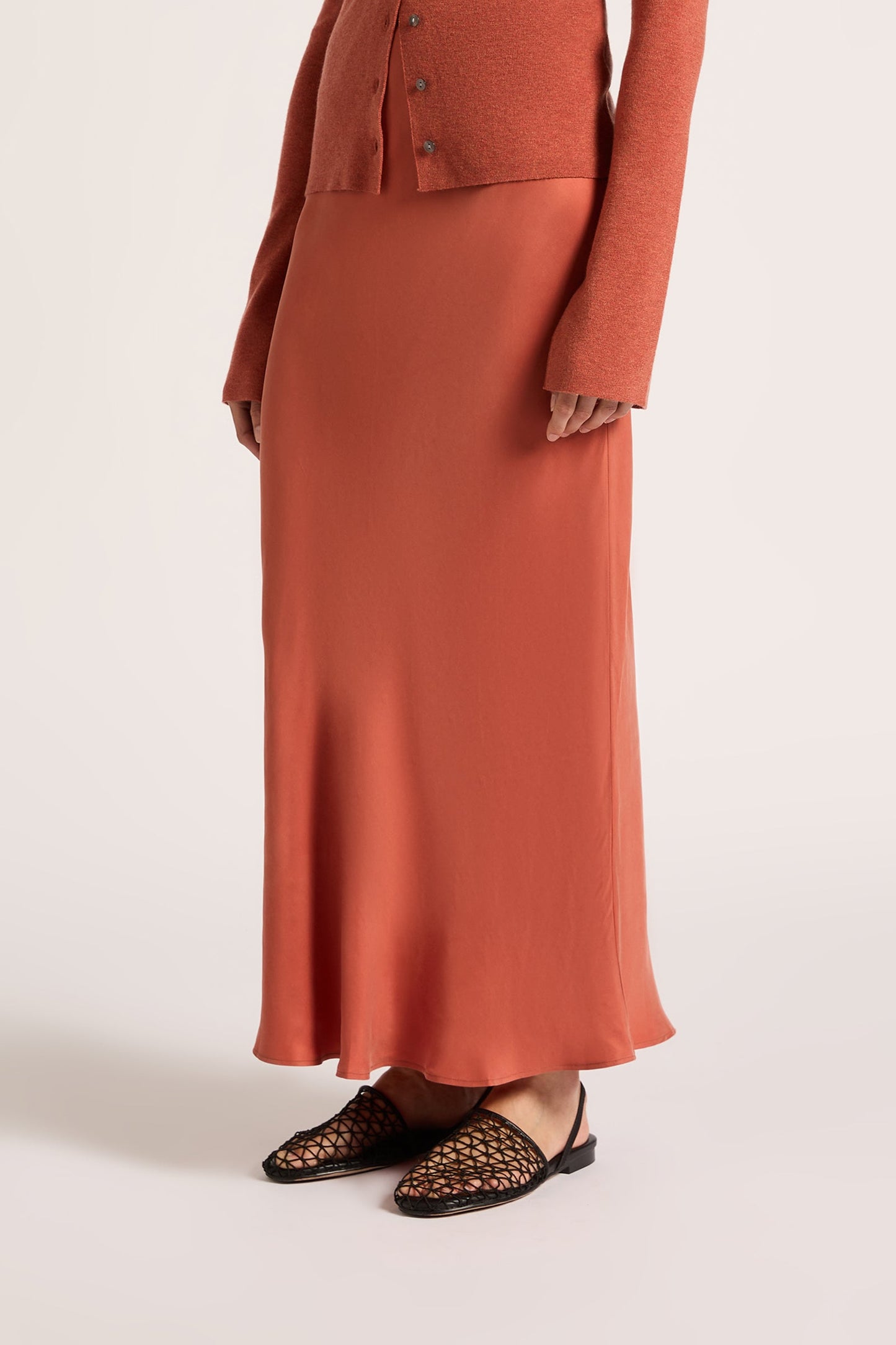 LEA CUPRO SKIRT