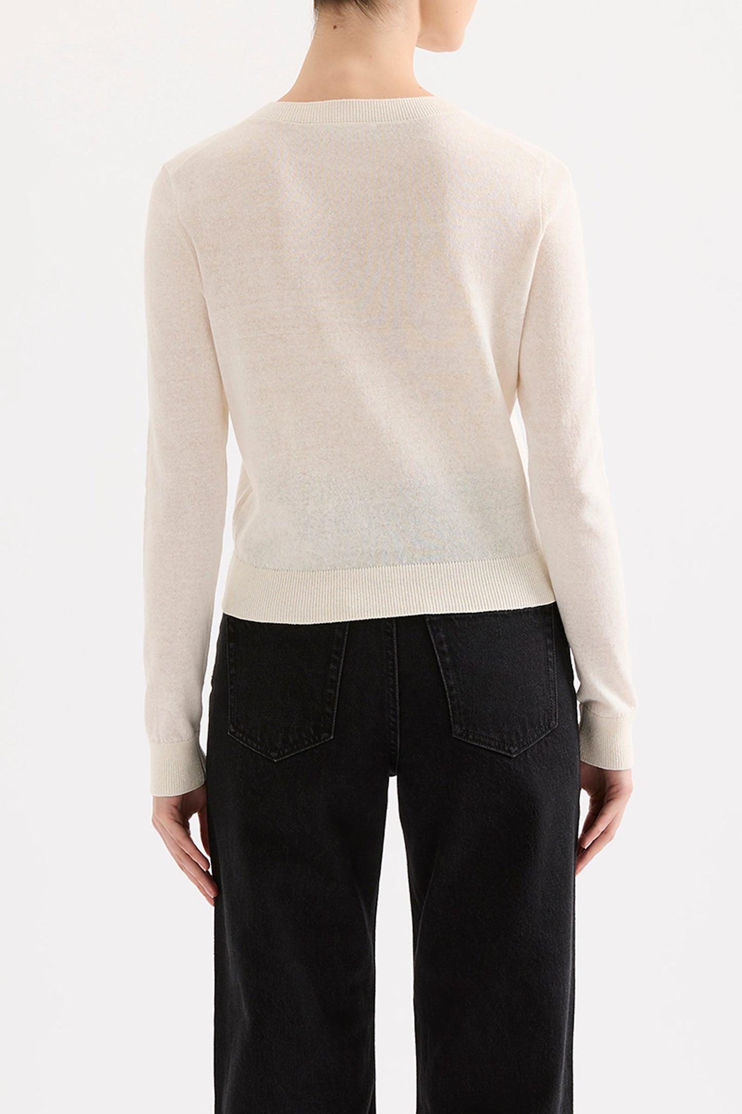 LOUIE LINEN BLEND CARDIGAN