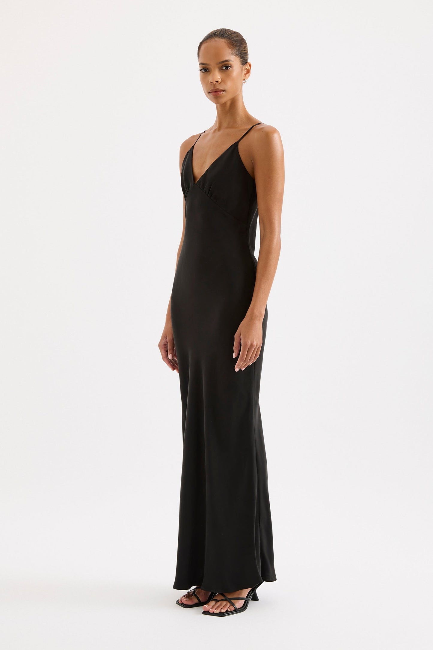 RIKA CUPRO SLIP DRESS
