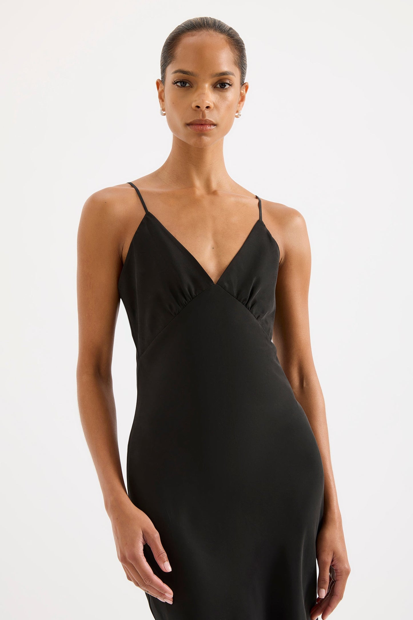 RIKA CUPRO SLIP DRESS