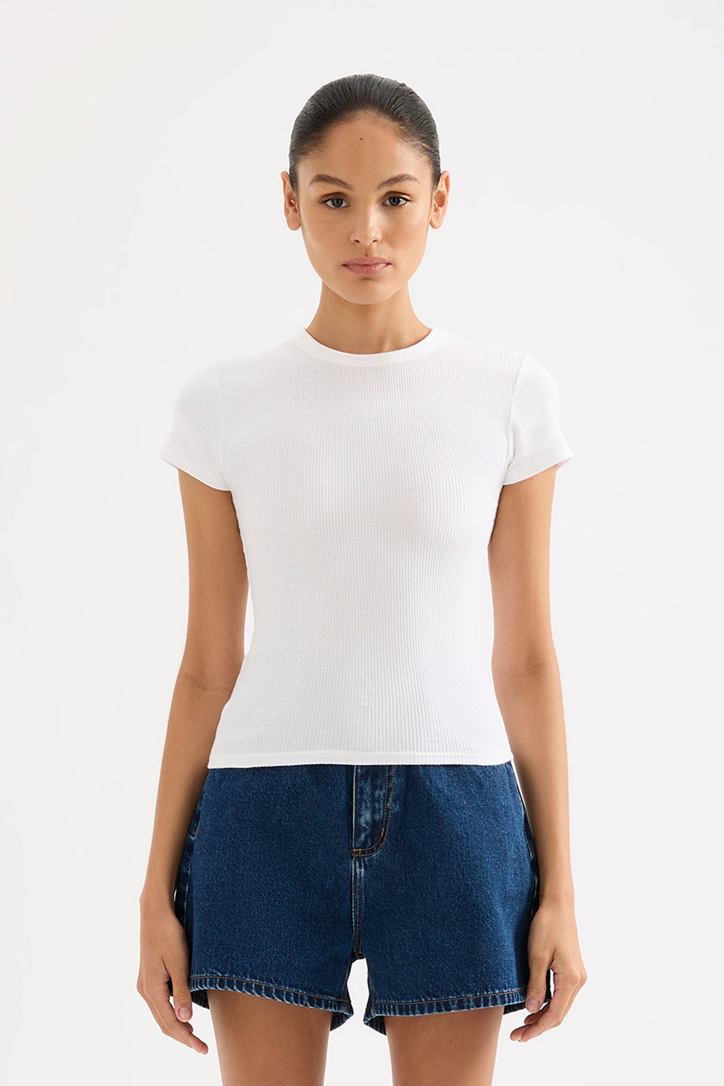 ORGANIC RIB SS TEE