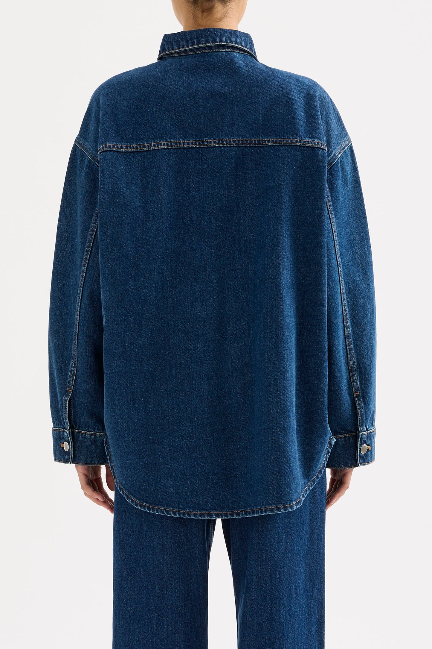 ORGANIC DENIM OVERSHIRT