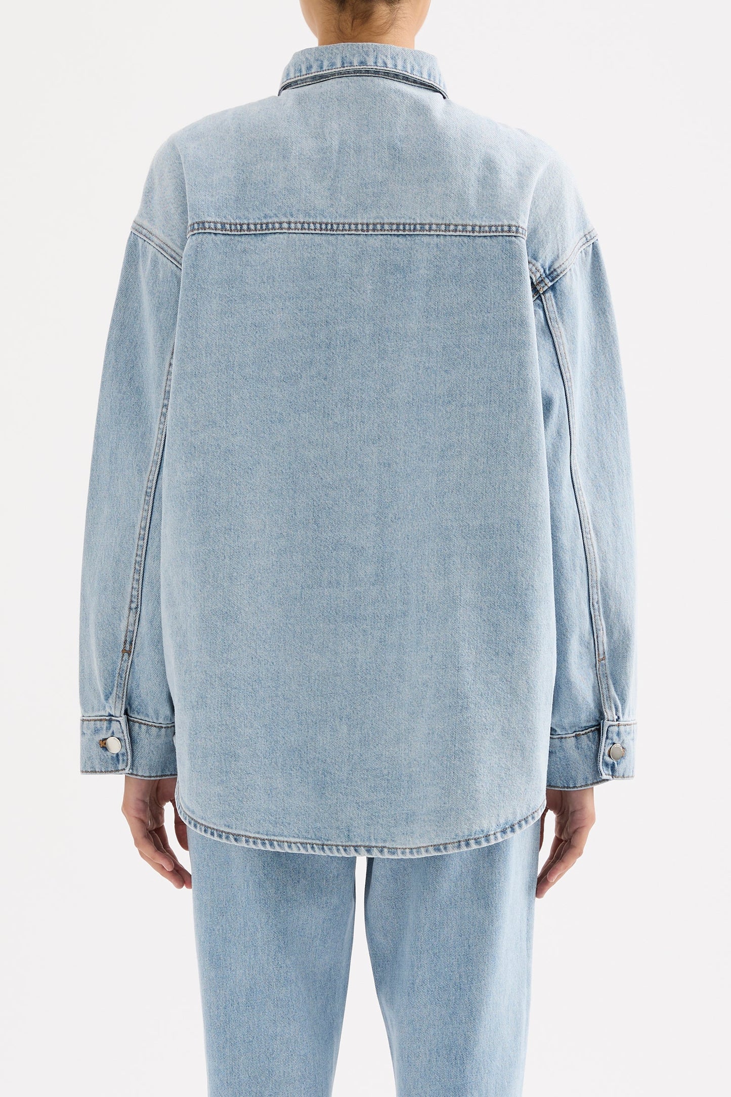 ORGANIC DENIM OVERSHIRT