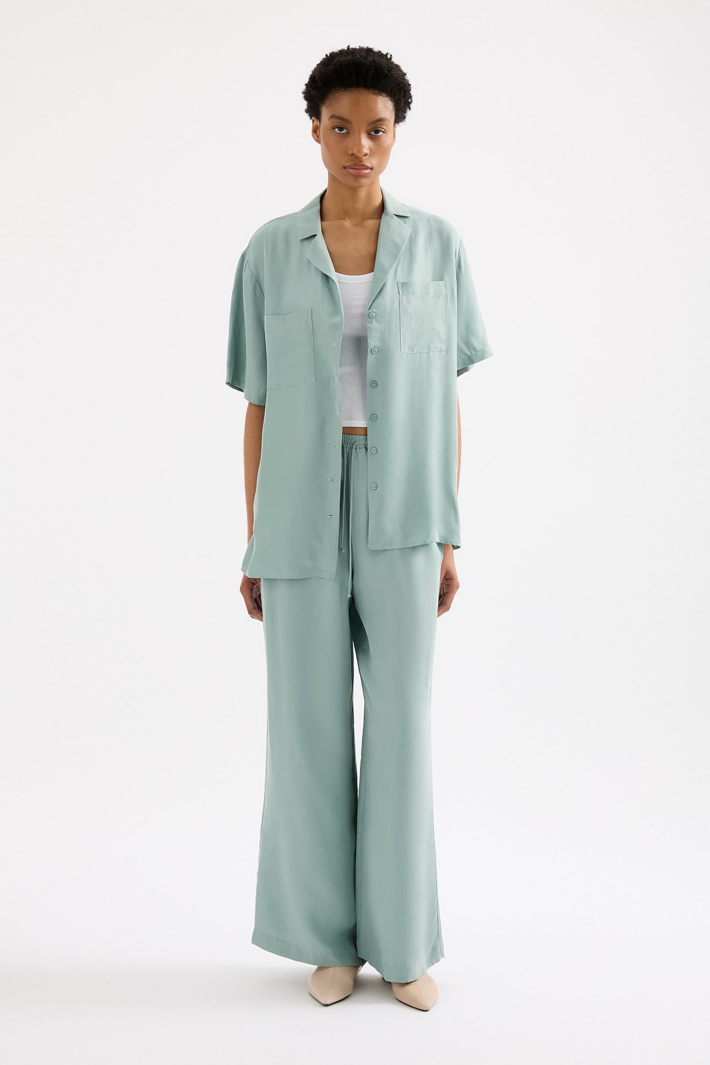 LUCIA CUPRO SHIRT