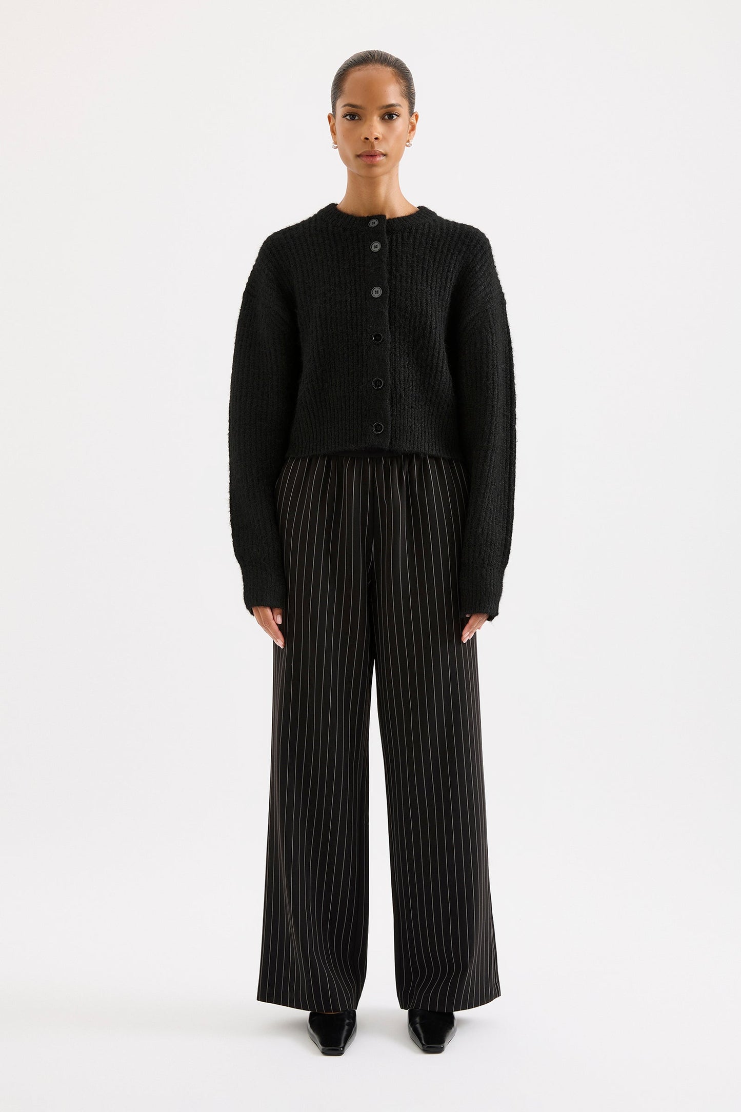 NIXON CROPPED CARDIGAN