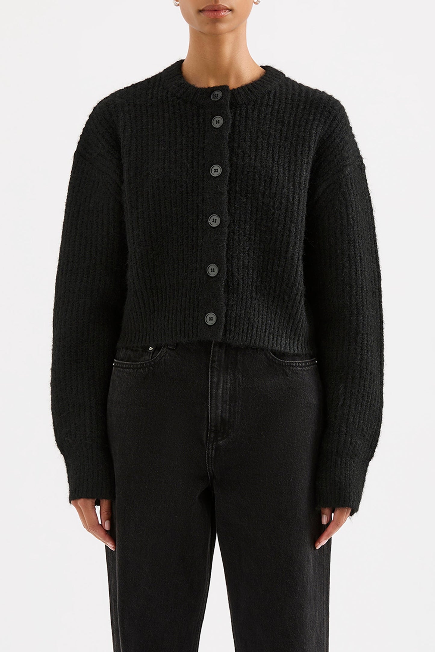 NIXON CROPPED CARDIGAN