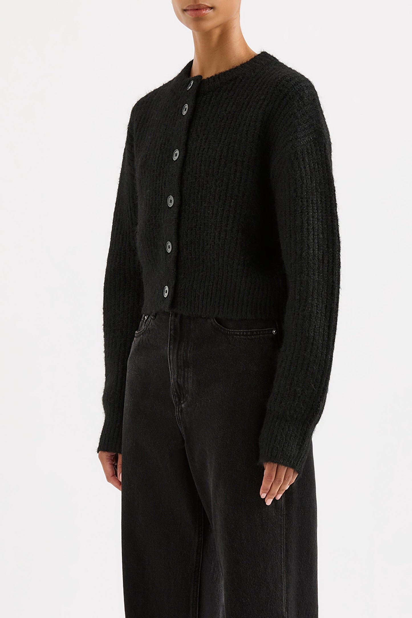 NIXON CROPPED CARDIGAN