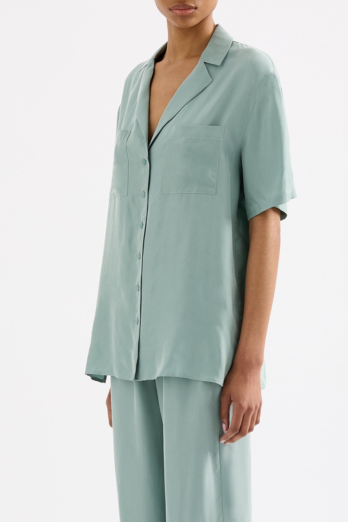 LUCIA CUPRO SHIRT