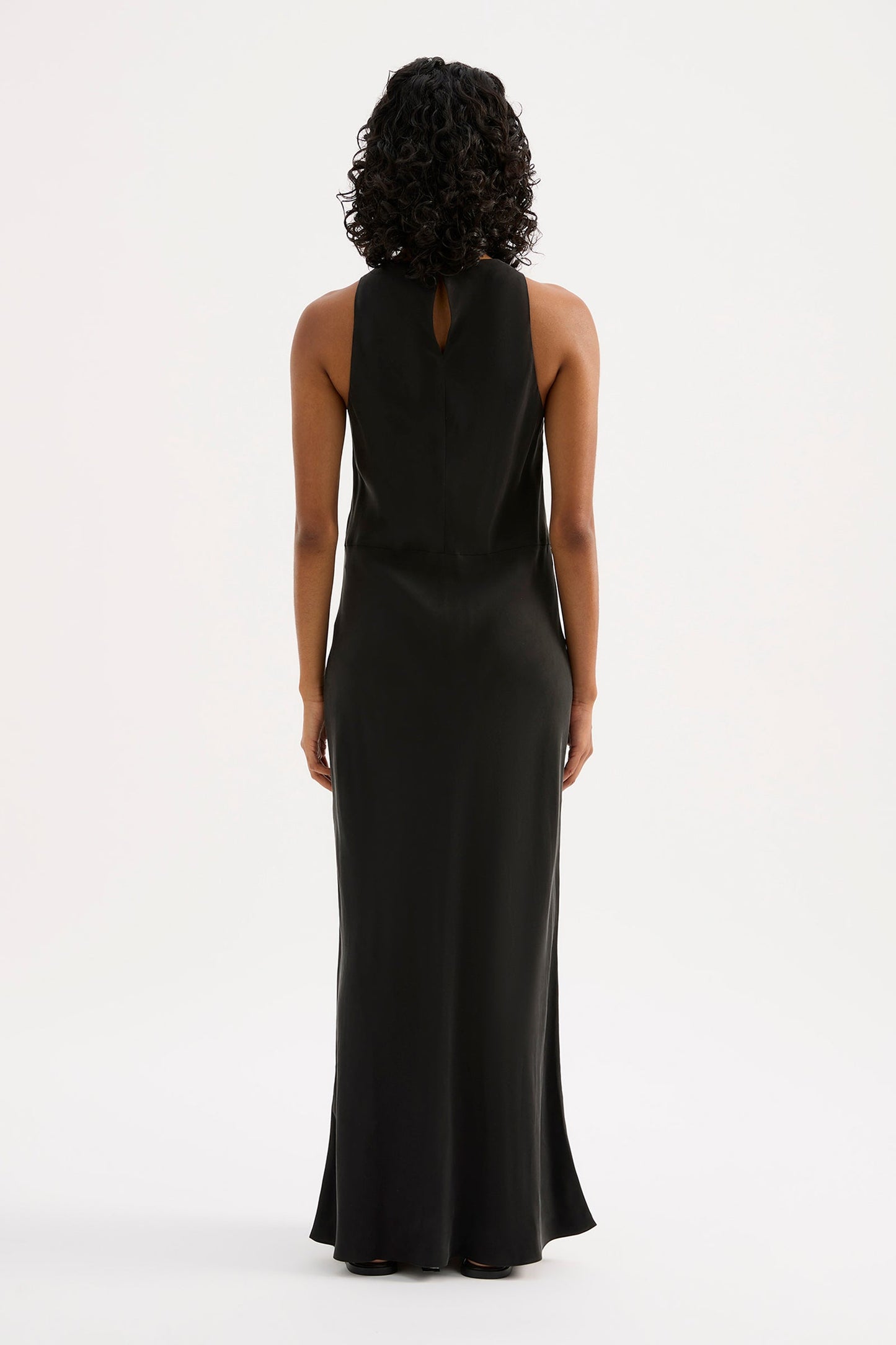 HARIOT CUPRO MAXI DRESS