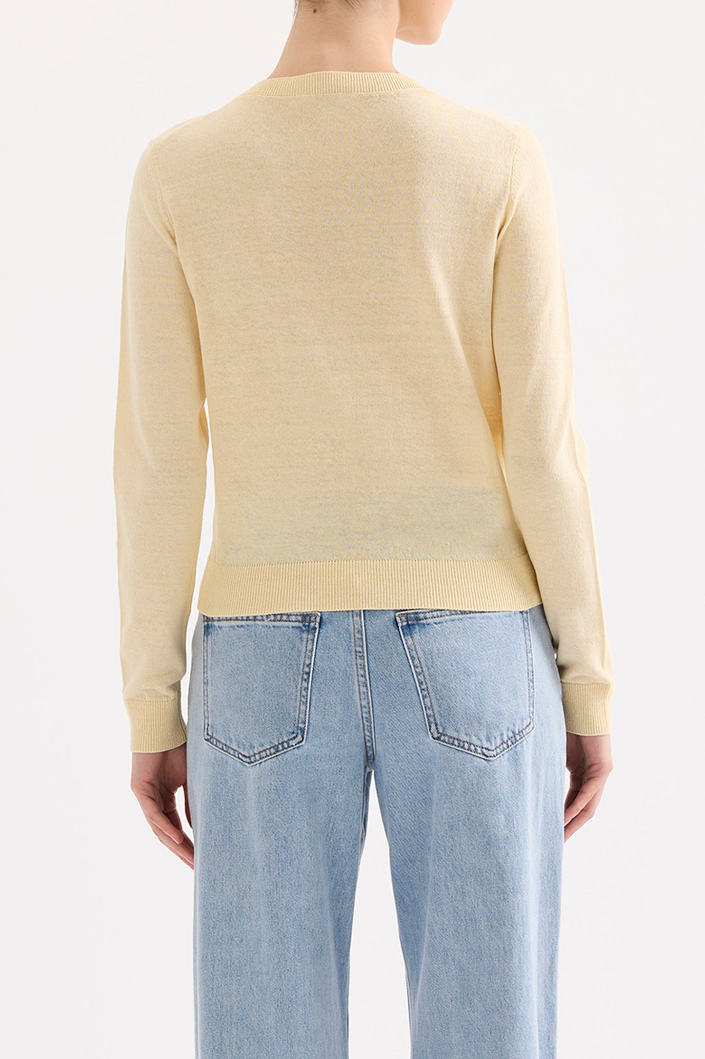 LOUIE LINEN BLEND CARDIGAN