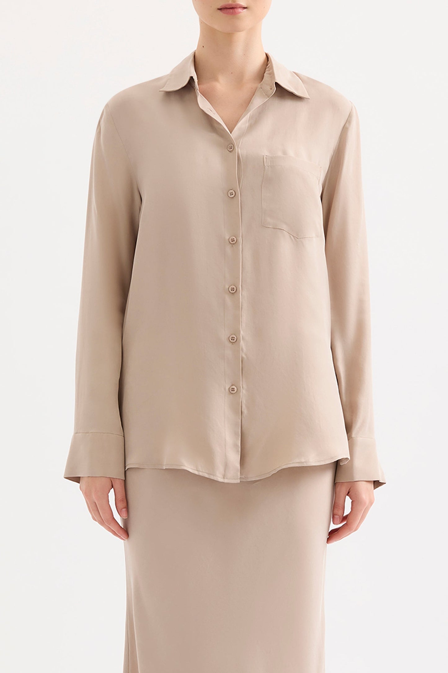 NIKKIA CUPRO SHIRT