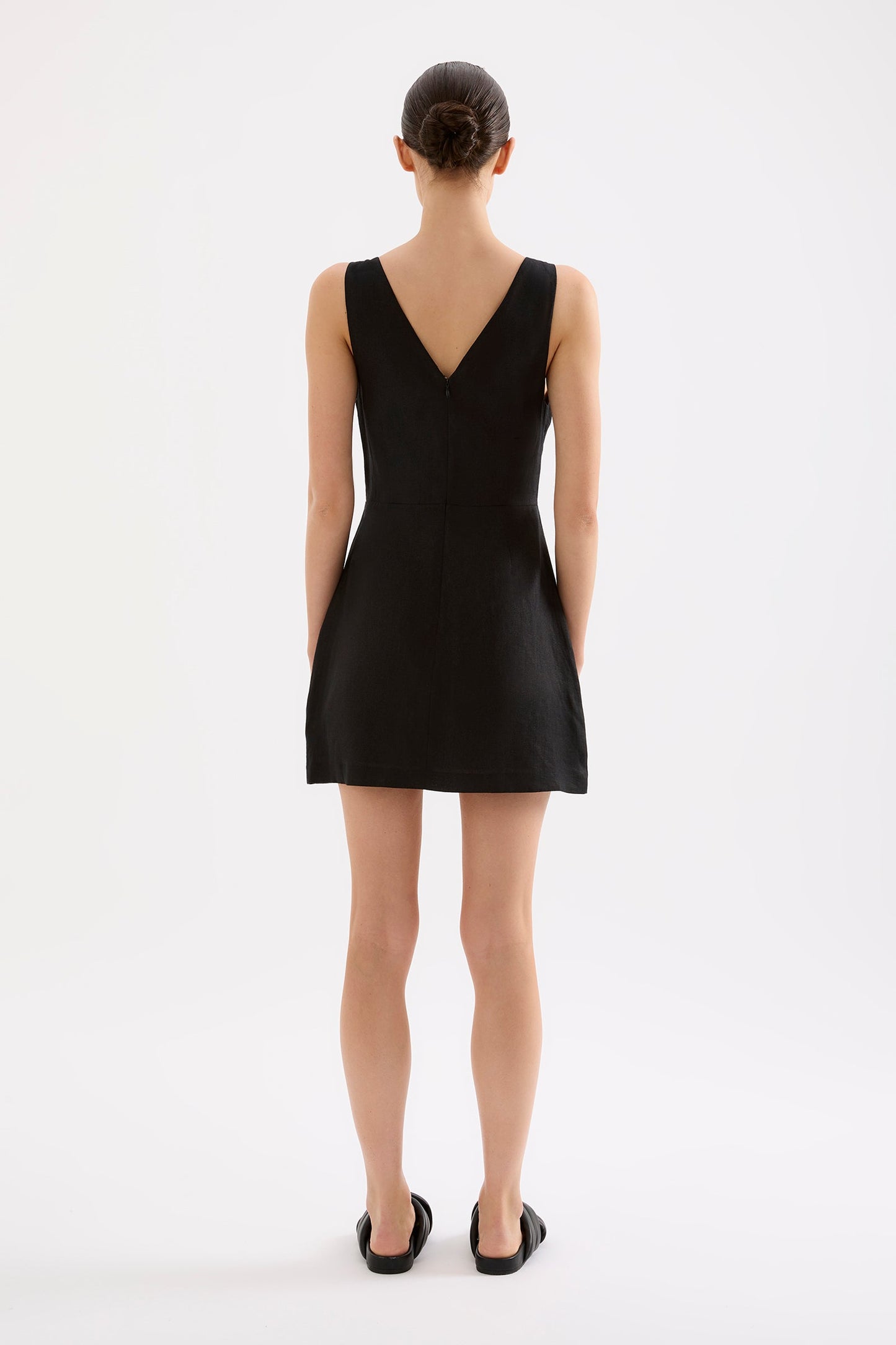 BLAIR LINEN MINI DRESS