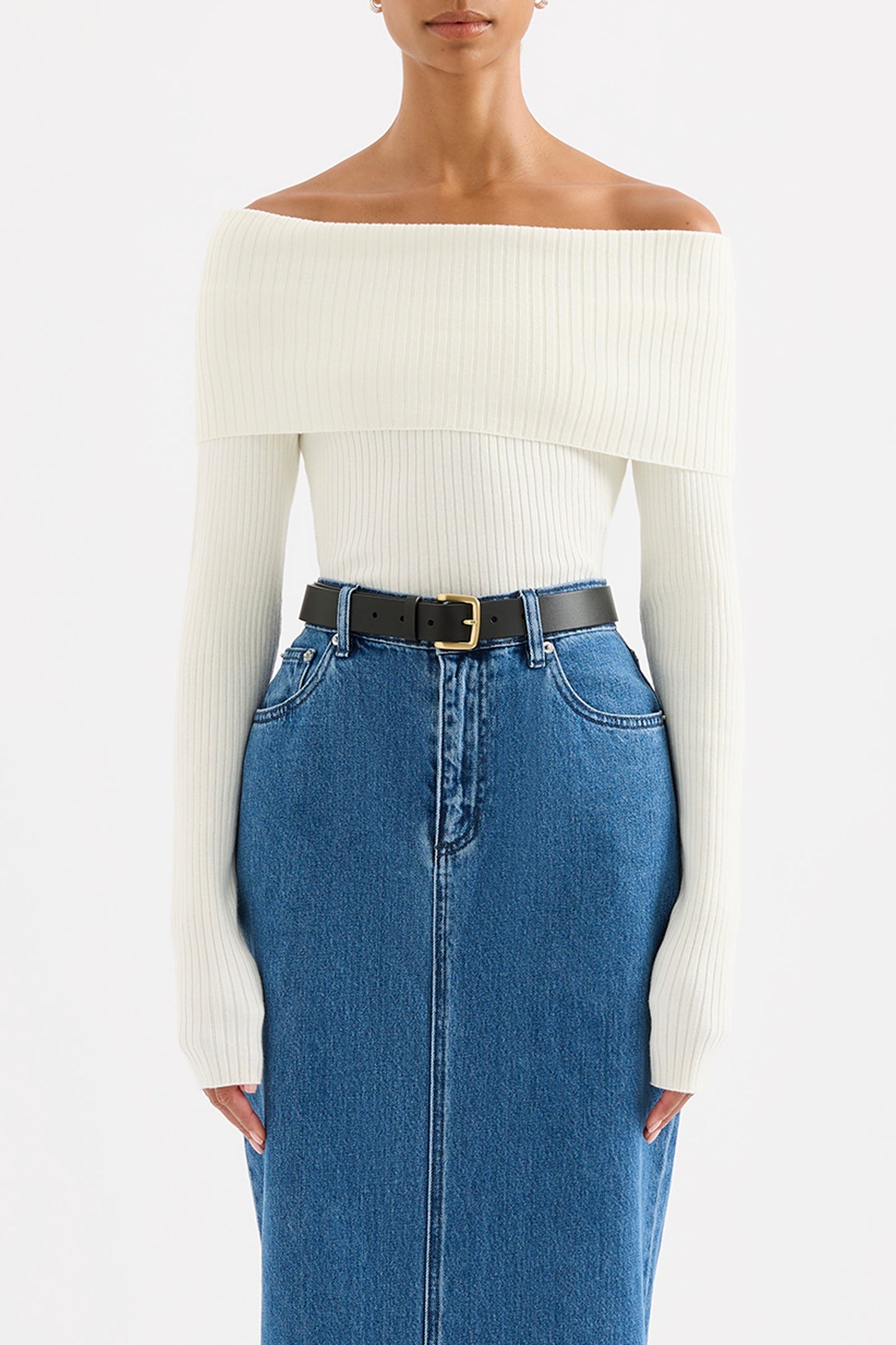 KRISHNA OFF SHOULDER KNIT