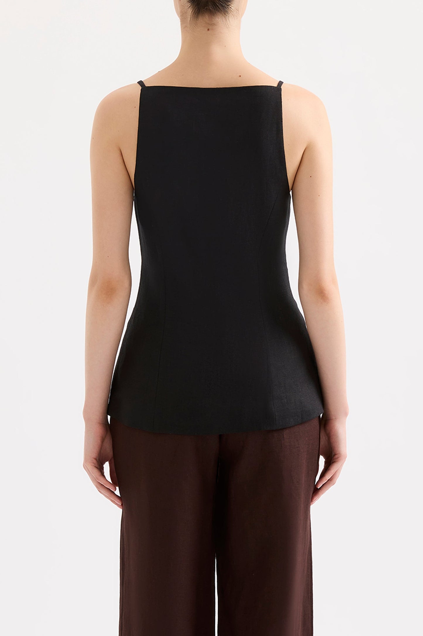 LAWRENCE LINEN VEST
