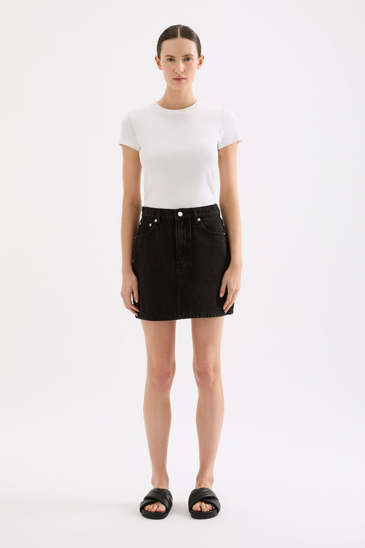 SIA DENIM MINI SKIRT
