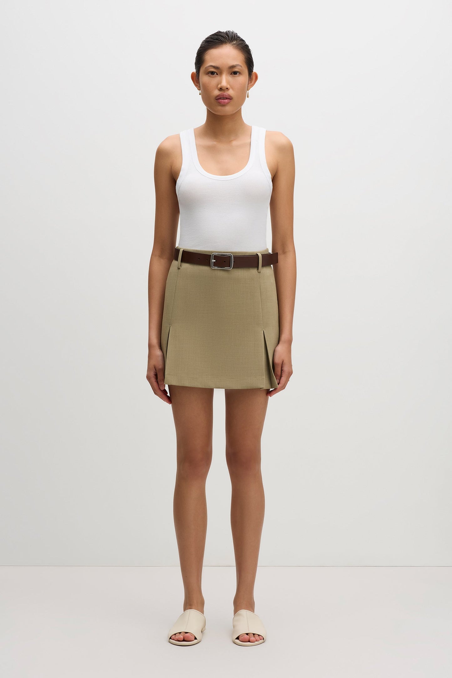 AUDREY TAILORED MINI SKIRT