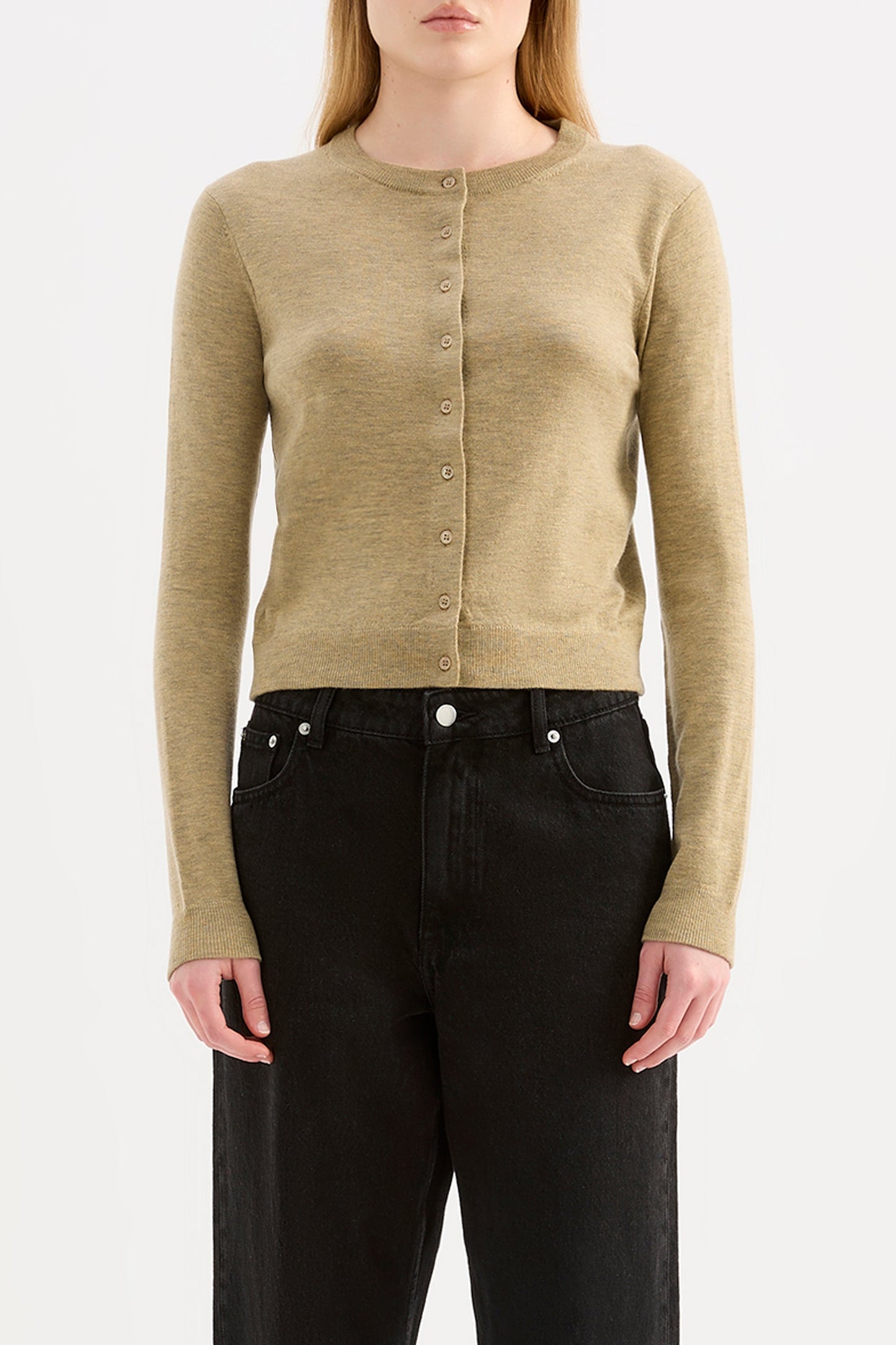 ELVIO MERINO BLEND CARDIGAN