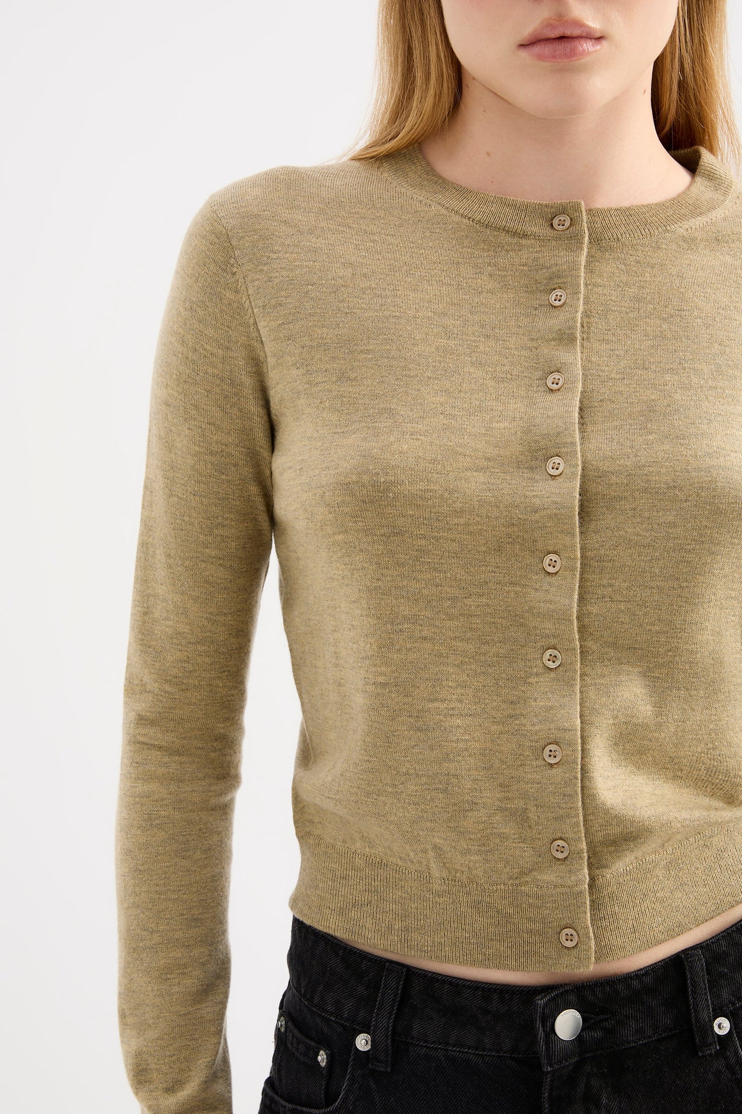 ELVIO MERINO BLEND CARDIGAN