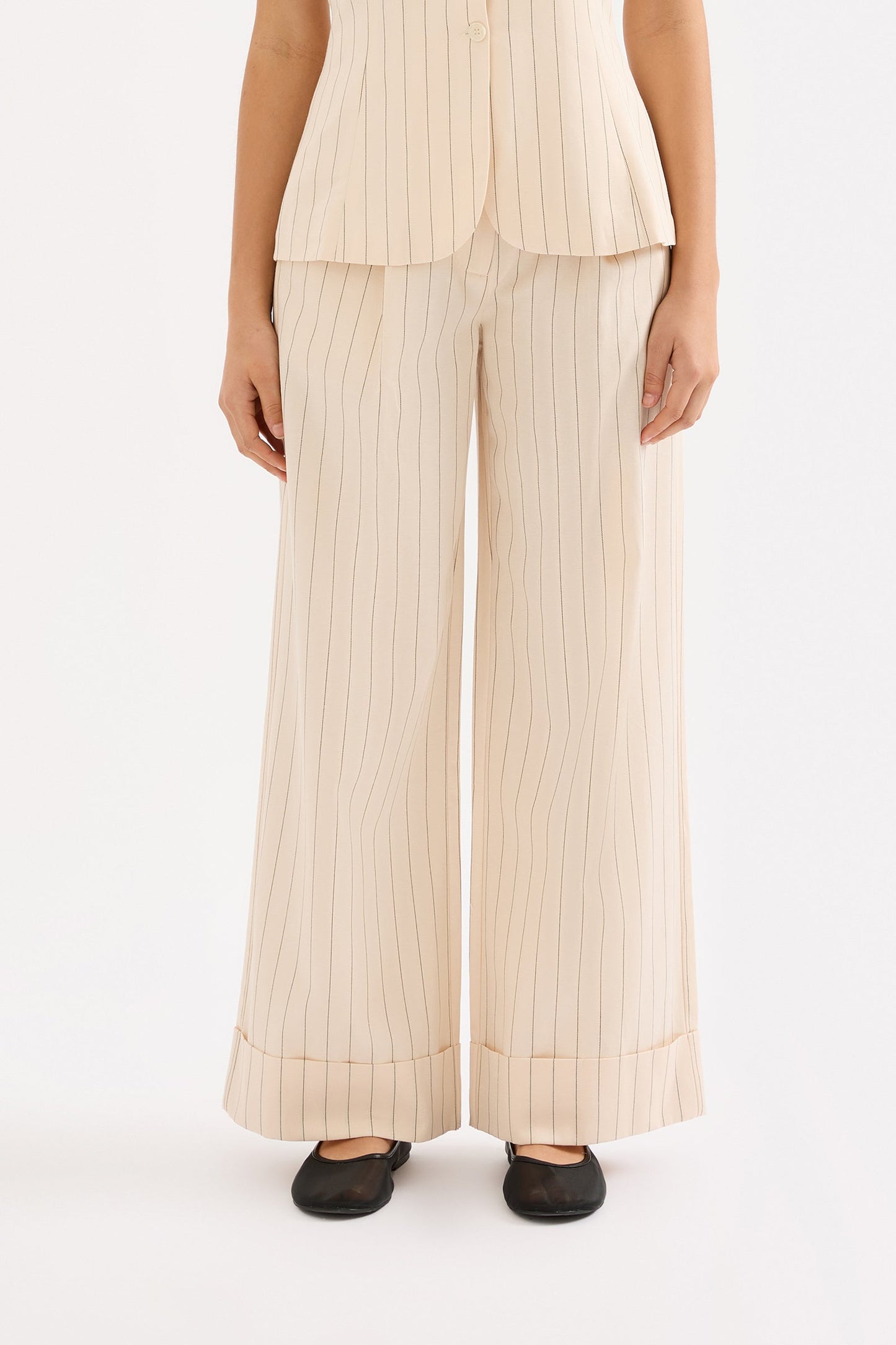 IRVING PINSTRIPE PANT