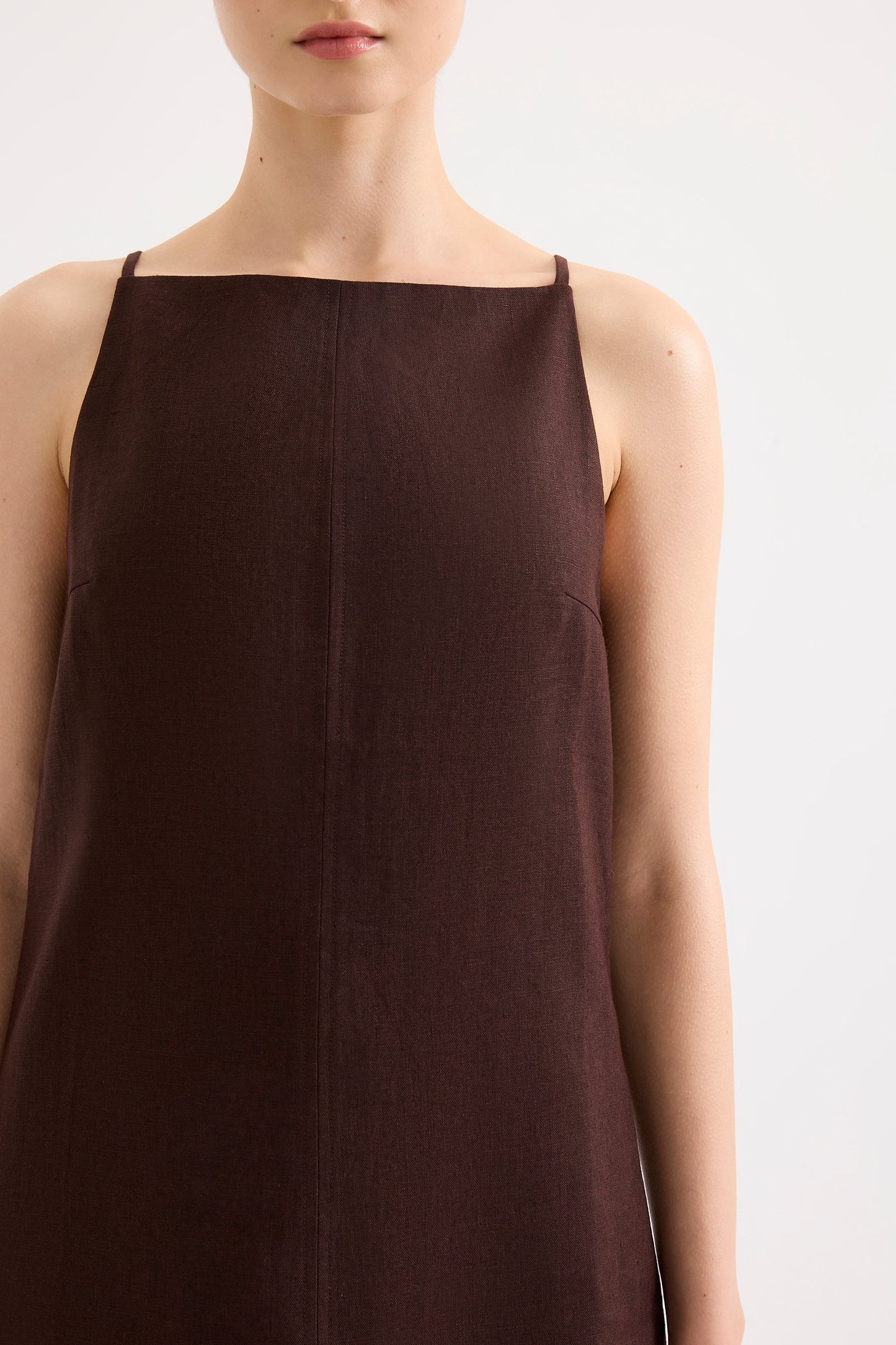 MIA LINEN MINI DRESS