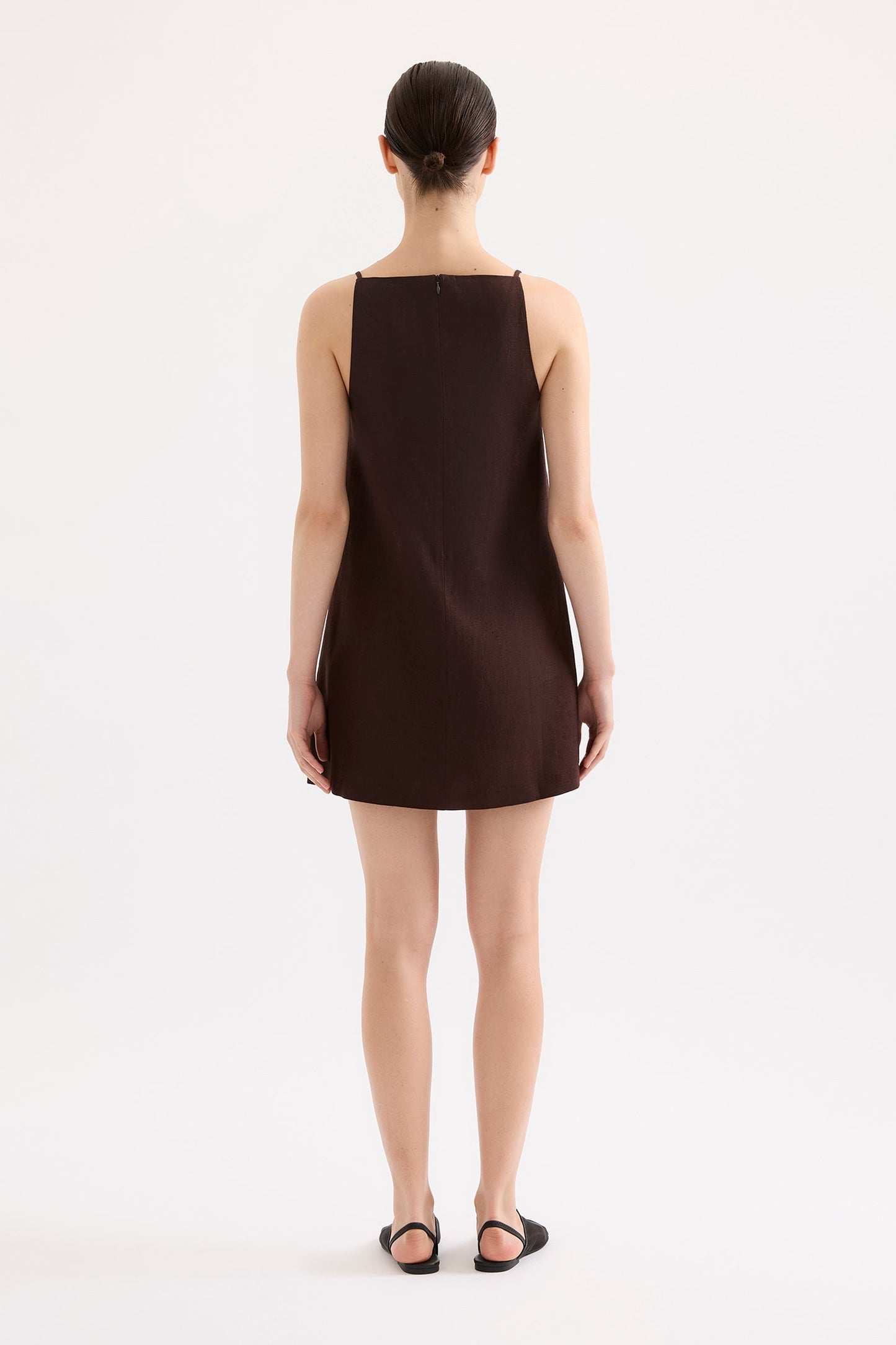 MIA LINEN MINI DRESS