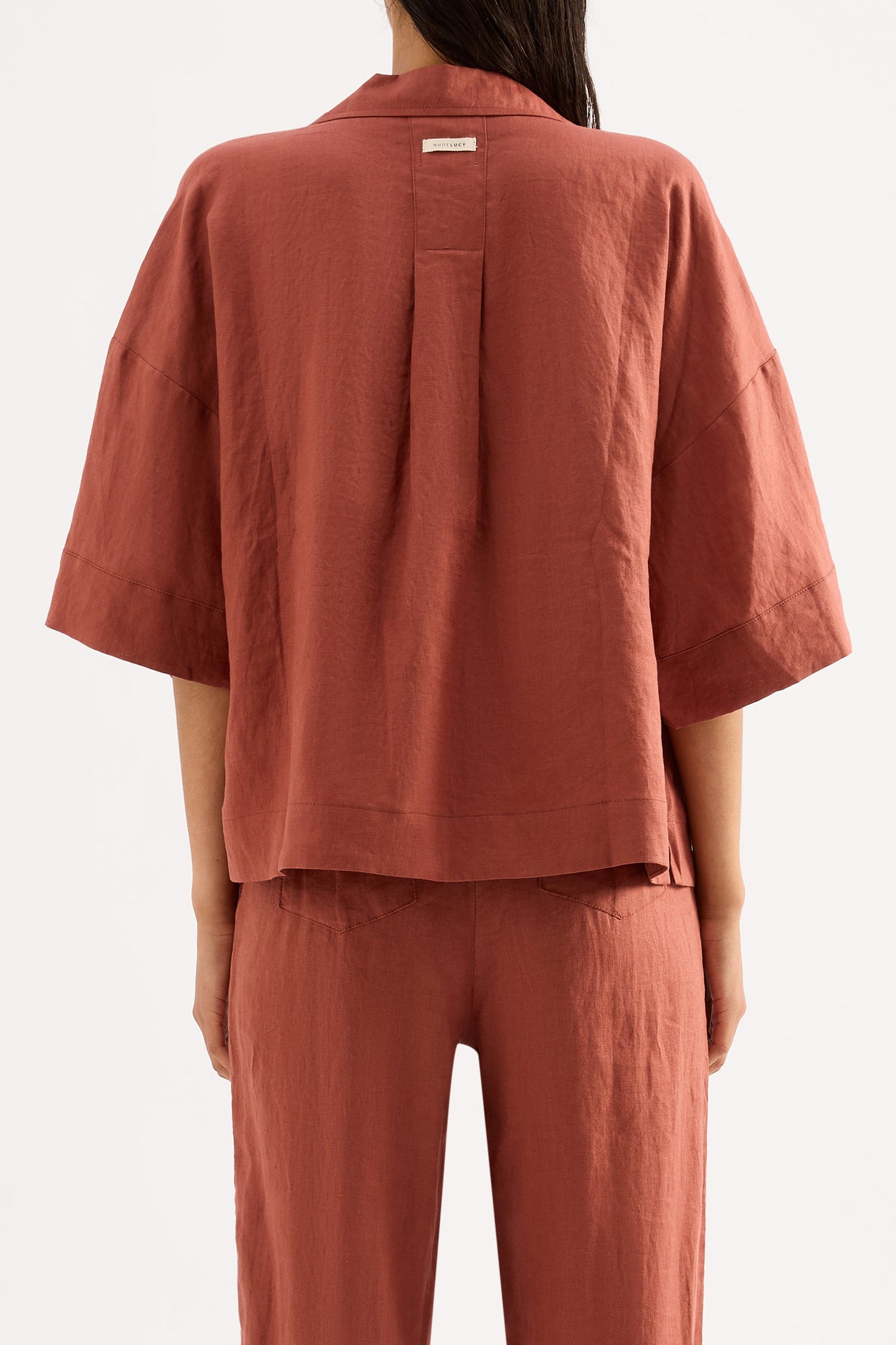 LOUNGE LINEN SHIRT