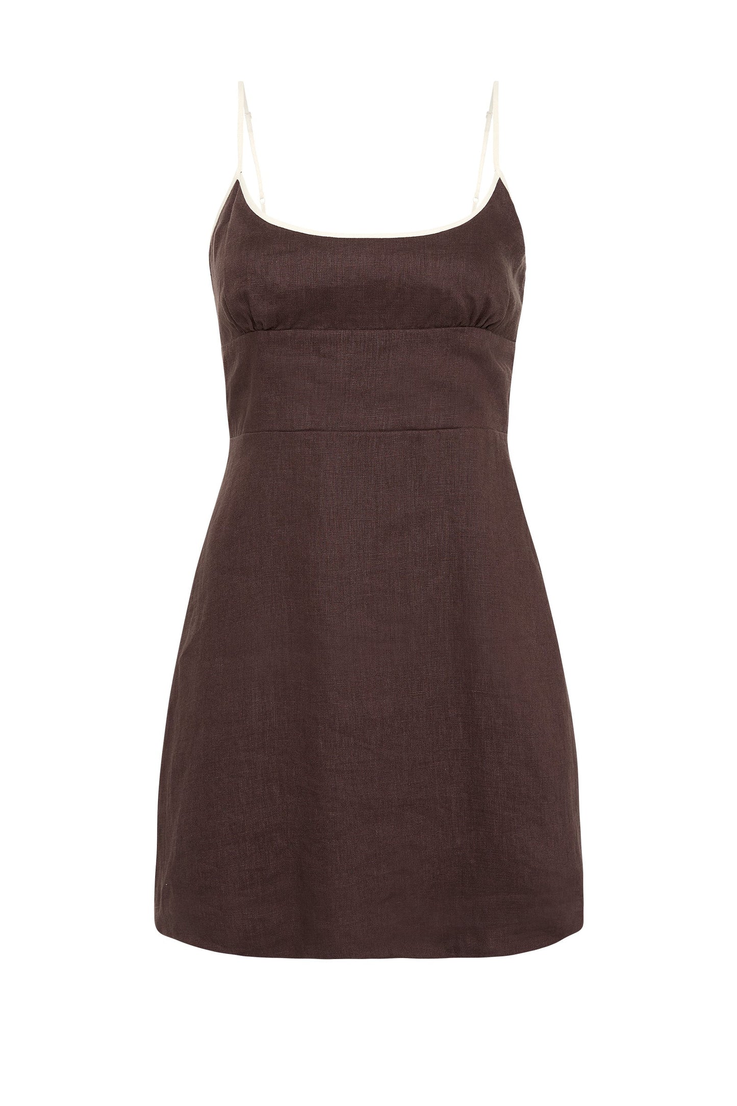 BRIA LINEN MINI DRESS