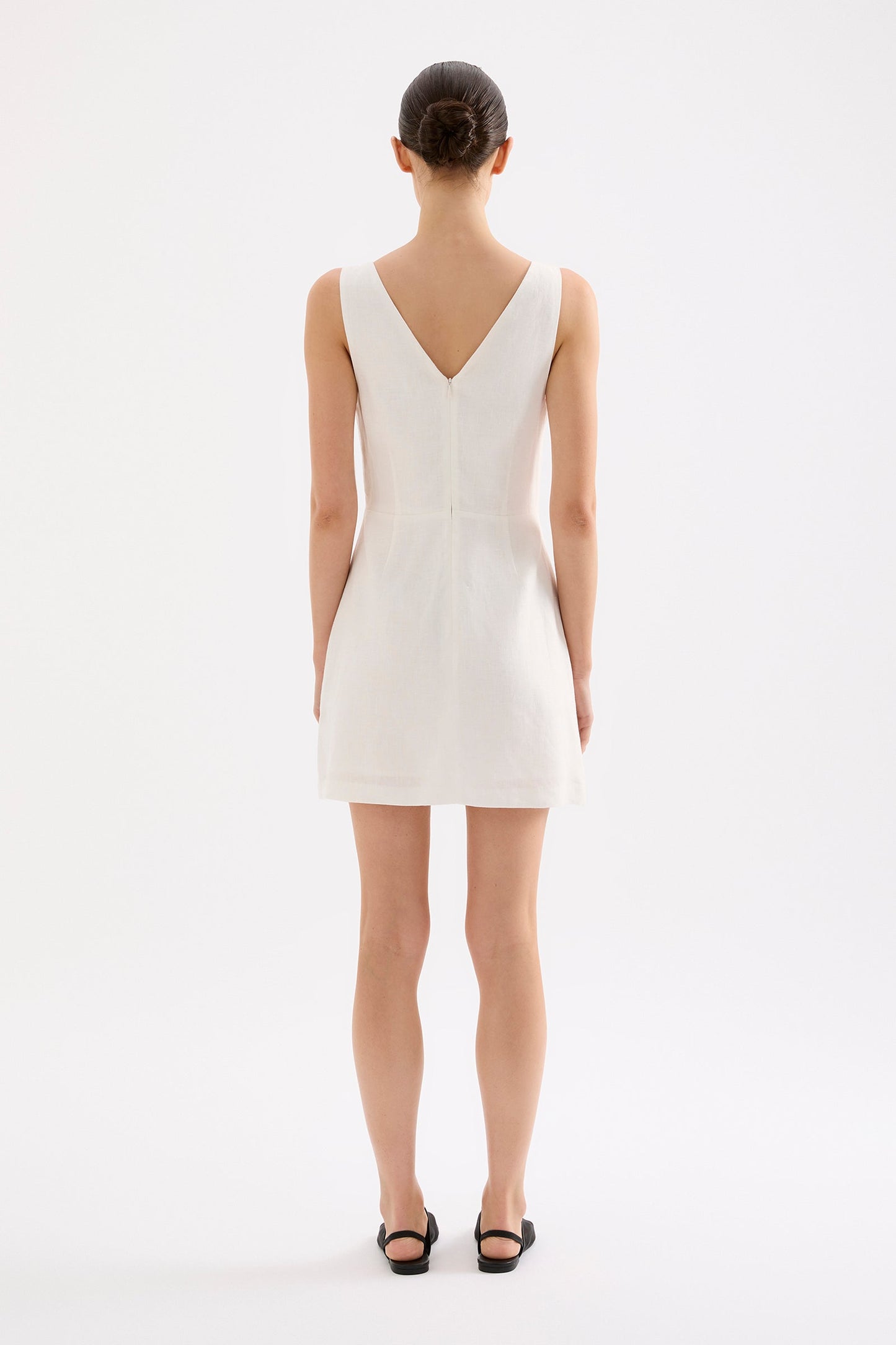 BLAIR LINEN MINI DRESS