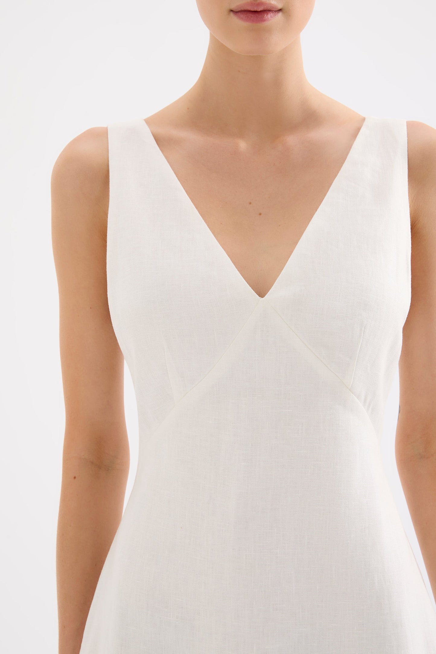 BLAIR LINEN MINI DRESS