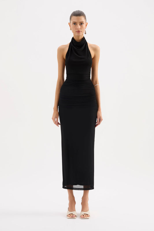 ABRU HALTER DRESS