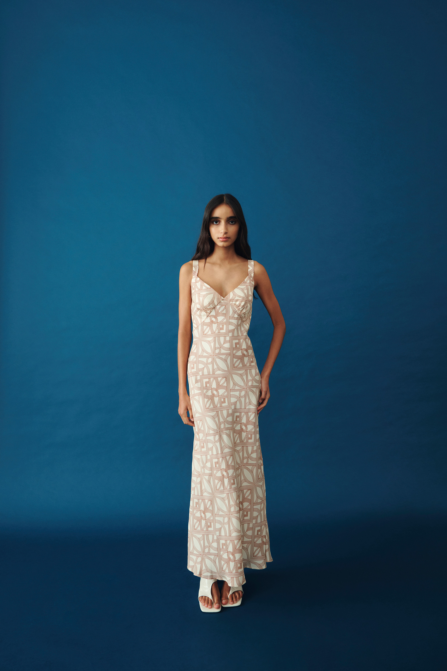 SHANI CUPRO DRESS