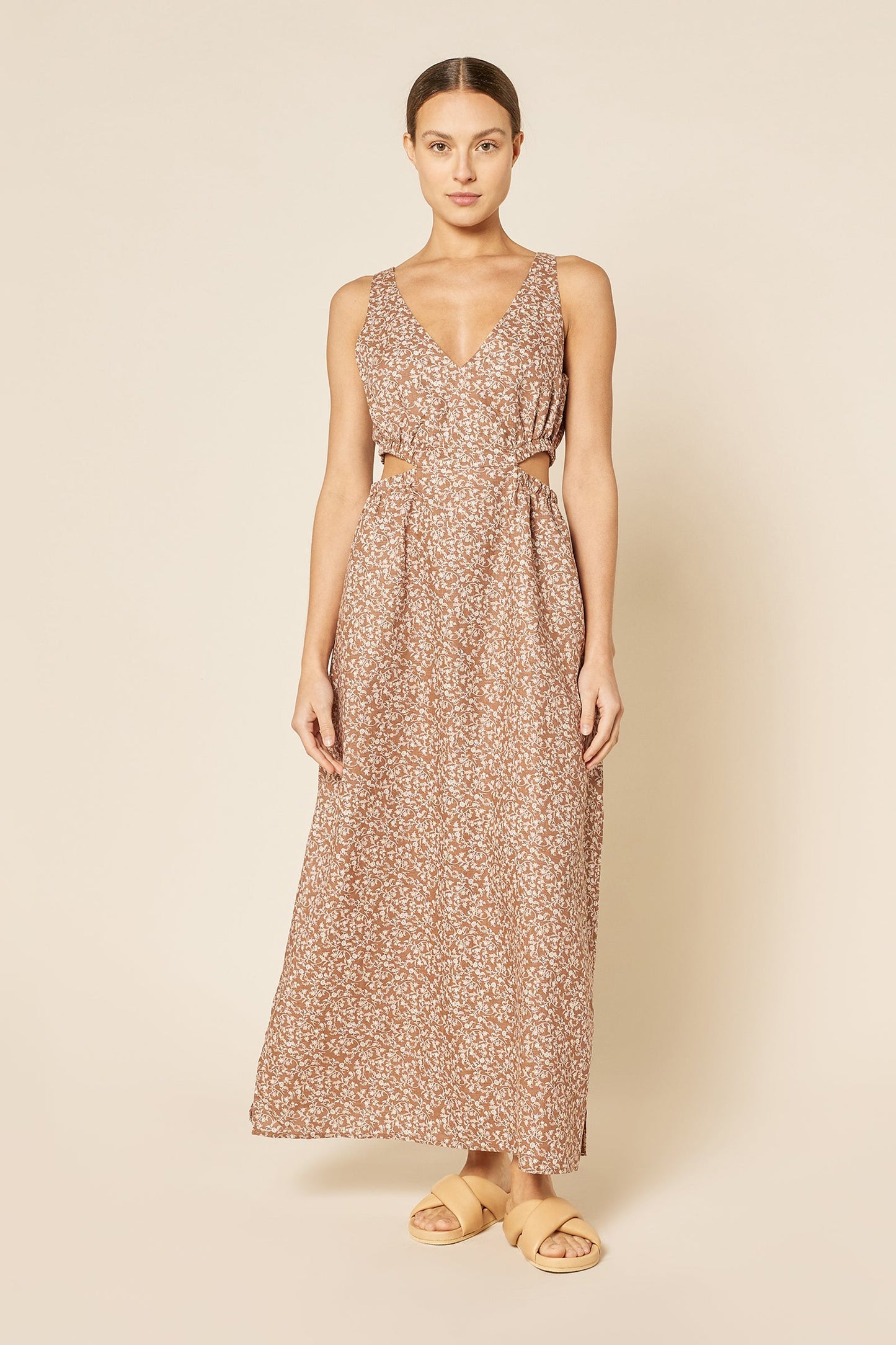 ALINA CUT OUT MAXI DRESS