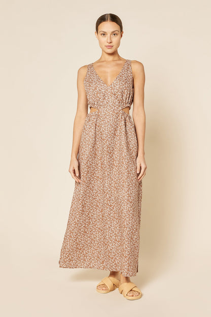 ALINA CUT OUT MAXI DRESS
