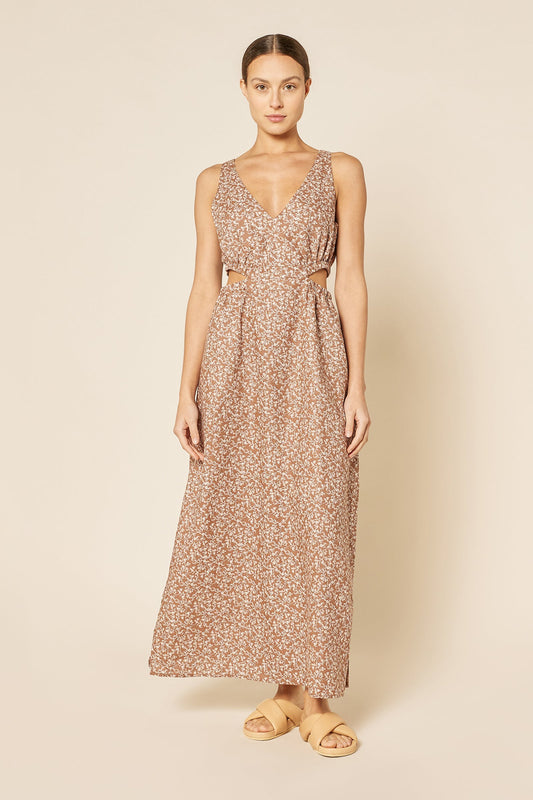 ALINA CUT OUT MAXI DRESS