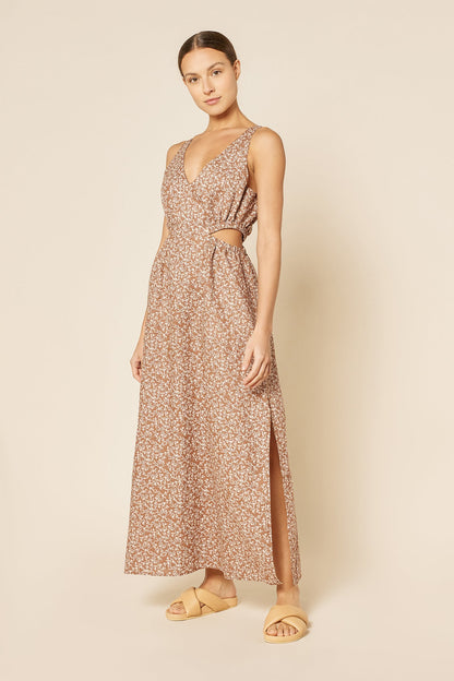 ALINA CUT OUT MAXI DRESS