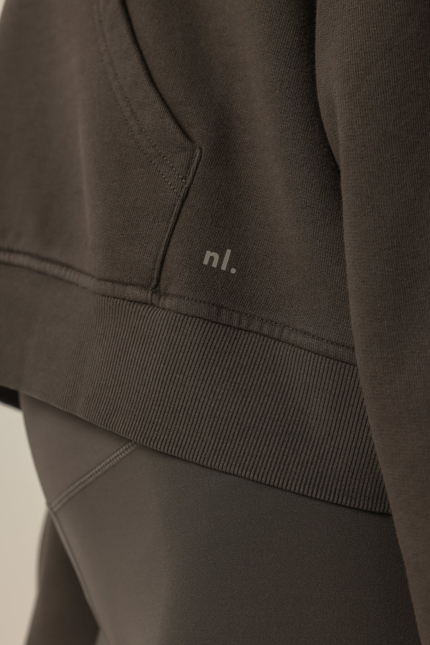 NUDE ACTIVE HALF ZIP SWEAT