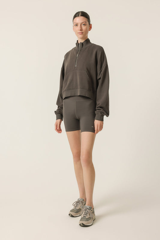 NUDE ACTIVE HALF ZIP SWEAT