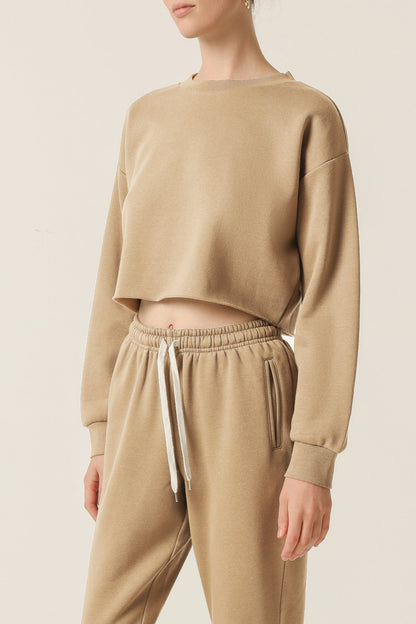 CARTER CLASSIC CROP SWEAT