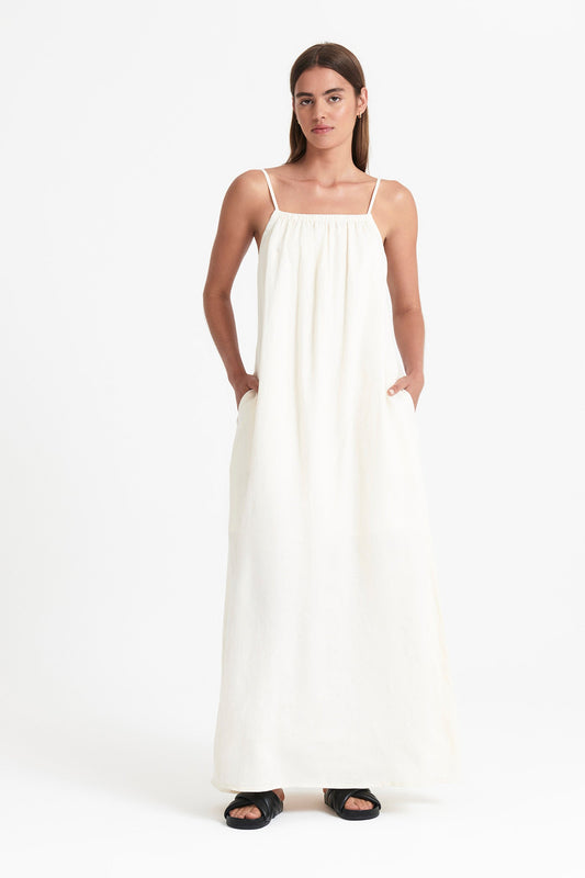 OBI LINEN MAXI DRESS
