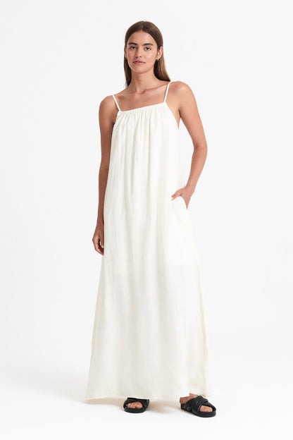 OBI LINEN MAXI DRESS